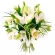 Ramo de Lilums Blancos con 10 Varas más flores Mix