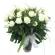 Florero 24 Rosas Blancas para Condolencias