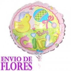 Globo Metalico es girl