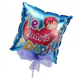 Globo Metálico Te quiero Papá