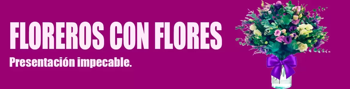 Floreros con flores - Floreros de flores envió a domicilio Santiago Chile