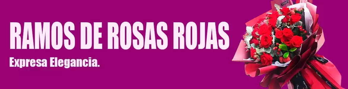 RAMO DE ROSAS ROJAS
