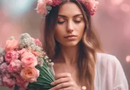 Celebra el Día Internacional de la Mujer Con Flores